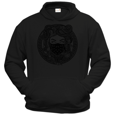Motiv: Hoodie Classic - GANG - Black - bestimme auf Wunsch Details wie Produkt, Grösse, Farbe und Position selbst ! Motiv: Hoodie Classic - GANG - Black