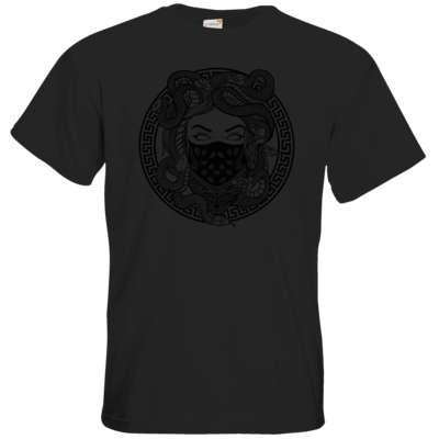 Motiv: T-Shirt Premium FAIR WEAR - GANG - Black - bestimme auf Wunsch Details wie Produkt, Grösse, Farbe und Position selbst ! Motiv: T-Shirt Premium FAIR WEAR - GANG - Black