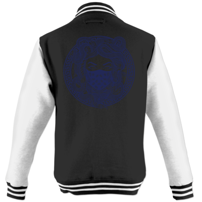 Motiv: College Jacke - GANG - Marine - bestimme auf Wunsch Details wie Produkt, Grösse, Farbe und Position selbst ! Motiv: College Jacke - GANG - Marine