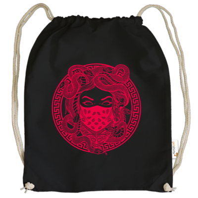 Motiv: Cotton Gymsac - GANG - Pink - bestimme auf Wunsch Details wie Produkt, Grösse, Farbe und Position selbst ! Motiv: Cotton Gymsac - GANG - Pink