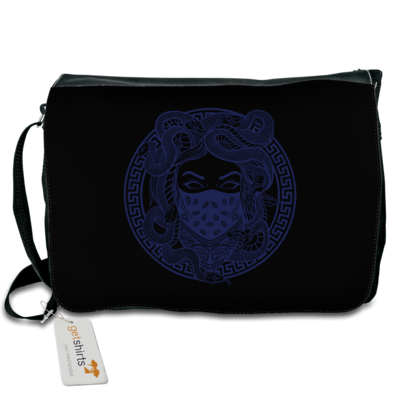 Motiv: Schultertasche - GANG - Marine - bestimme auf Wunsch Details wie Produkt, Grösse, Farbe und Position selbst ! Motiv: Schultertasche - GANG - Marine