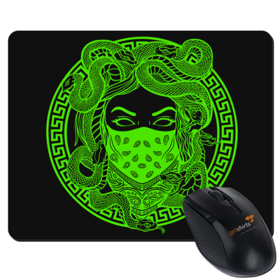 Motiv: Mousepad Textil - GANG - Neon - bestimme auf Wunsch Details wie Produkt, Grösse, Farbe und Position selbst ! Motiv: Mousepad Textil - GANG - Neon