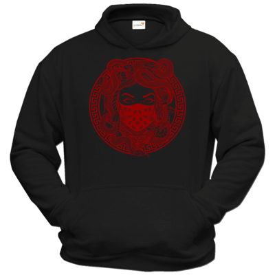 Motiv: Hoodie Classic - GANG - Red - bestimme auf Wunsch Details wie Produkt, Grösse, Farbe und Position selbst ! Motiv: Hoodie Classic - GANG - Red