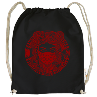 Motiv: Cotton Gymsac - GANG - Red - bestimme auf Wunsch Details wie Produkt, Grösse, Farbe und Position selbst ! Motiv: Cotton Gymsac - GANG - Red