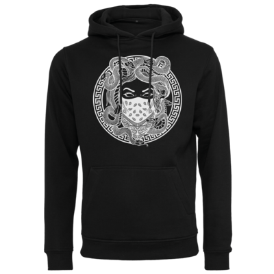 Motiv: Heavy Hoodie - GANG - White - bestimme auf Wunsch Details wie Produkt, Grösse, Farbe und Position selbst ! Motiv: Heavy Hoodie - GANG - White