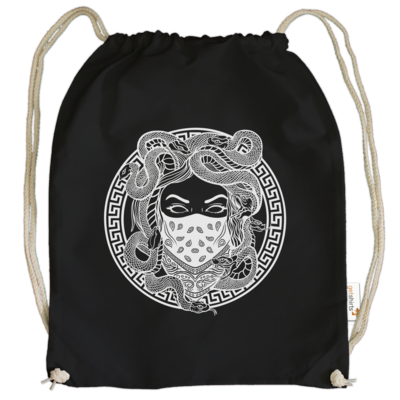 Motiv: Cotton Gymsac - GANG - White - bestimme auf Wunsch Details wie Produkt, Grösse, Farbe und Position selbst ! Motiv: Cotton Gymsac - GANG - White