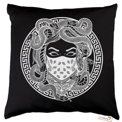 Motiv: Kissen Baumwolle - GANG - White - bestimme auf Wunsch Details wie Produkt, Grösse, Farbe und Position selbst ! Motiv: Kissen Baumwolle - GANG - White