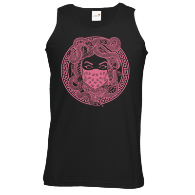 Motiv: Athletic Vest - GANG - Rosa - bestimme auf Wunsch Details wie Produkt, Grösse, Farbe und Position selbst ! Motiv: Athletic Vest - GANG - Rosa