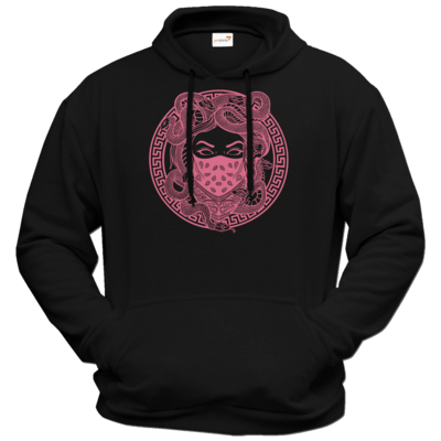 Motiv: Hoodie Premium FAIR WEAR - GANG - Rosa - bestimme auf Wunsch Details wie Produkt, Grösse, Farbe und Position selbst ! Motiv: Hoodie Premium FAIR WEAR - GANG - Rosa