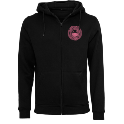 Motiv: Heavy Zip-Hoodie - GANG - Rosa - bestimme auf Wunsch Details wie Produkt, Grösse, Farbe und Position selbst ! Motiv: Heavy Zip-Hoodie - GANG - Rosa