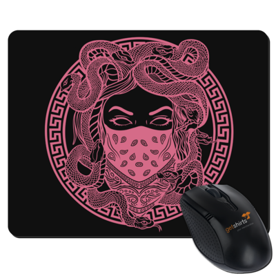 Motiv: Mousepad Textil - GANG - Rosa - bestimme auf Wunsch Details wie Produkt, Grösse, Farbe und Position selbst ! Motiv: Mousepad Textil - GANG - Rosa
