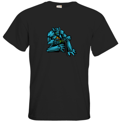 Motiv: T-Shirt Premium FAIR WEAR - Controller - bestimme auf Wunsch Details wie Produkt, Grösse, Farbe und Position selbst ! Motiv: T-Shirt Premium FAIR WEAR - Controller