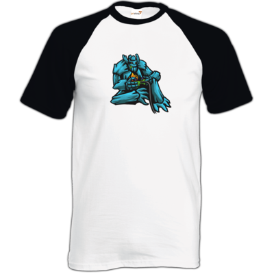 Motiv: TShirt Baseball - Controller - bestimme auf Wunsch Details wie Produkt, Grösse, Farbe und Position selbst ! Motiv: TShirt Baseball - Controller