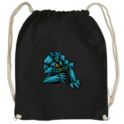 Motiv: Cotton Gymsac - Controller - bestimme auf Wunsch Details wie Produkt, Grösse, Farbe und Position selbst ! Motiv: Cotton Gymsac - Controller