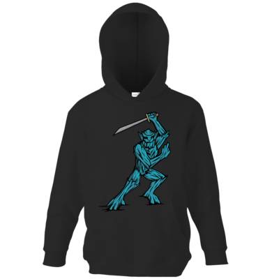 Motiv: Kids Hooded Sweat - Sword - bestimme auf Wunsch Details wie Produkt, Grösse, Farbe und Position selbst ! Motiv: Kids Hooded Sweat - Sword