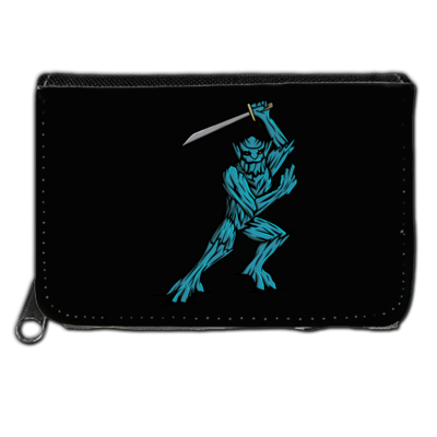 Motiv: Geldboerse - Sword - bestimme auf Wunsch Details wie Produkt, Grösse, Farbe und Position selbst ! Motiv: Geldboerse - Sword