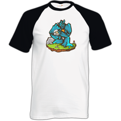 Motiv: TShirt Baseball - sheep - bestimme auf Wunsch Details wie Produkt, Grösse, Farbe und Position selbst ! Motiv: TShirt Baseball - sheep