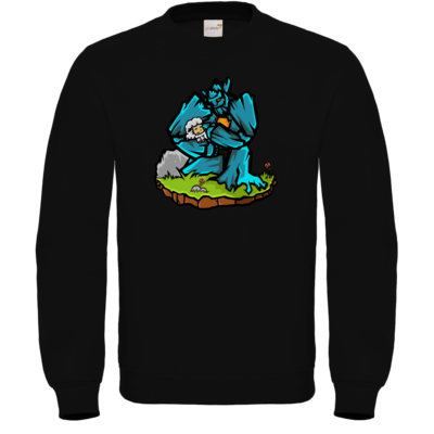 Motiv: Sweatshirt FAIR WEAR - sheep - bestimme auf Wunsch Details wie Produkt, Grösse, Farbe und Position selbst ! Motiv: Sweatshirt FAIR WEAR - sheep