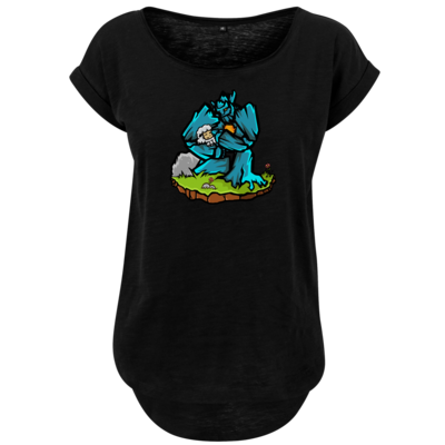 Motiv: Ladies Long Slub Tee - sheep - bestimme auf Wunsch Details wie Produkt, Grösse, Farbe und Position selbst ! Motiv: Ladies Long Slub Tee - sheep