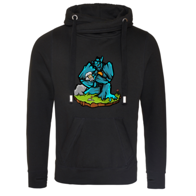 Motiv: Cross Neck Hoodie - sheep - bestimme auf Wunsch Details wie Produkt, Grösse, Farbe und Position selbst ! Motiv: Cross Neck Hoodie - sheep