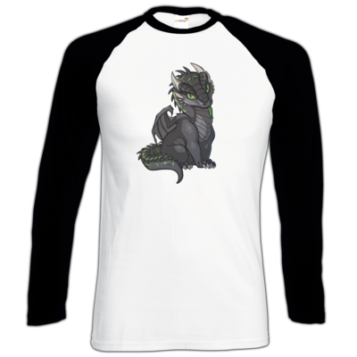 Motiv: Longsleeve Baseball T - Ulisses - Chibi - bestimme auf Wunsch Details wie Produkt, Grösse, Farbe und Position selbst ! Motiv: Longsleeve Baseball T - Ulisses - Chibi