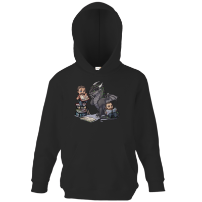 Motiv: Kids Hooded Sweat - Ulisses - Chibi - Vlog - bestimme auf Wunsch Details wie Produkt, Grösse, Farbe und Position selbst ! Motiv: Kids Hooded Sweat - Ulisses - Chibi - Vlog