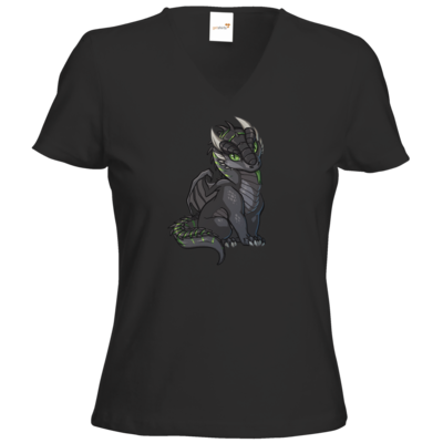 Motiv: T-Shirt Damen V-Neck Classic - Ulisses - Chibi - bestimme auf Wunsch Details wie Produkt, Grösse, Farbe und Position selbst ! Motiv: T-Shirt Damen V-Neck Classic - Ulisses - Chibi