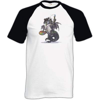 Motiv: TShirt Baseball - Ulisses - Chibi - Making of - bestimme auf Wunsch Details wie Produkt, Grösse, Farbe und Position selbst ! Motiv: TShirt Baseball - Ulisses - Chibi - Making of