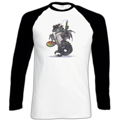 Motiv: Longsleeve Baseball T - Ulisses - Chibi - Making of - bestimme auf Wunsch Details wie Produkt, Grösse, Farbe und Position selbst ! Motiv: Longsleeve Baseball T - Ulisses - Chibi - Making of