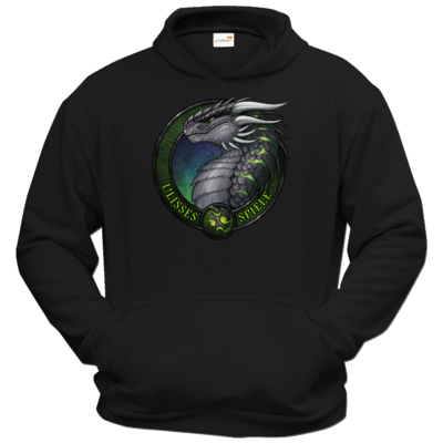 Motiv: Hoodie Classic - Ulisses - Logo Ulisses-Spiele - bestimme auf Wunsch Details wie Produkt, Grösse, Farbe und Position selbst ! Motiv: Hoodie Classic - Ulisses - Logo Ulisses-Spiele