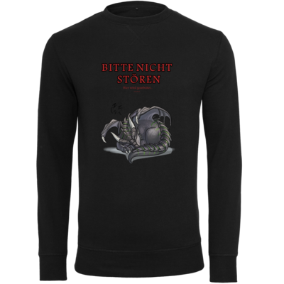 Motiv: Light Crew Sweatshirt - Ulisses - Bitte nicht stören - bestimme auf Wunsch Details wie Produkt, Grösse, Farbe und Position selbst ! Motiv: Light Crew Sweatshirt - Ulisses - Bitte nicht stören