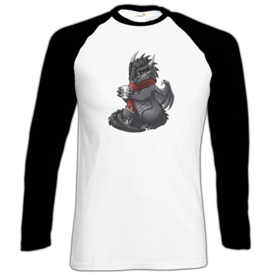 Motiv: Longsleeve Baseball T - Ulisses - Chibi - Weihnachtsmotiv 1 - bestimme auf Wunsch Details wie Produkt, Grösse, Farbe und Position selbst ! Motiv: Longsleeve Baseball T - Ulisses - Chibi - Weihnachtsmotiv 1