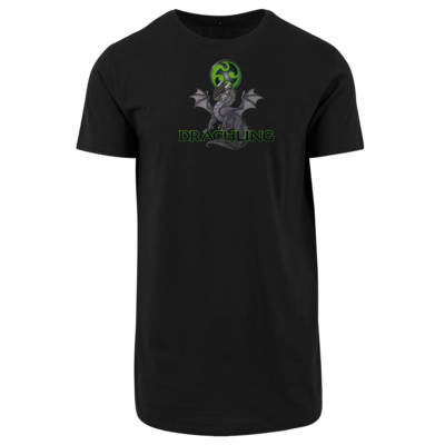 Motiv: Shaped Long Tee - Ulisses - Drachling - bestimme auf Wunsch Details wie Produkt, Grösse, Farbe und Position selbst ! Motiv: Shaped Long Tee - Ulisses - Drachling