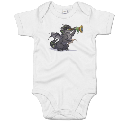 Motiv: Baby Body Organic - Ulisses - Chibi - Teaser - bestimme auf Wunsch Details wie Produkt, Grösse, Farbe und Position selbst ! Motiv: Baby Body Organic - Ulisses - Chibi - Teaser
