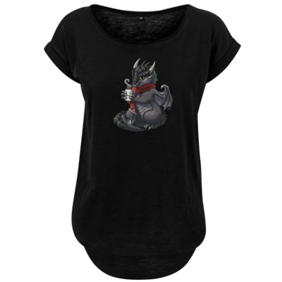 Motiv: Ladies Long Slub Tee - Ulisses - Chibi - Weihnachtsmotiv 1 - bestimme auf Wunsch Details wie Produkt, Grösse, Farbe und Position selbst ! Motiv: Ladies Long Slub Tee - Ulisses - Chibi - Weihnachtsmotiv 1