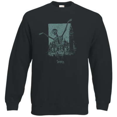 Motiv: Sweatshirt Classic - HeXXen - Totentanz - bestimme auf Wunsch Details wie Produkt, Grösse, Farbe und Position selbst ! Motiv: Sweatshirt Classic - HeXXen - Totentanz