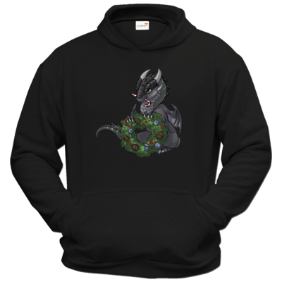 Motiv: Hoodie Classic - Ulisses - Chibi - Weihnachtsmotiv 2 - bestimme auf Wunsch Details wie Produkt, Grösse, Farbe und Position selbst ! Motiv: Hoodie Classic - Ulisses - Chibi - Weihnachtsmotiv 2