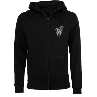 Motiv: Heavy Zip-Hoodie - HeXXen - Harpyie - bestimme auf Wunsch Details wie Produkt, Grösse, Farbe und Position selbst ! Motiv: Heavy Zip-Hoodie - HeXXen - Harpyie