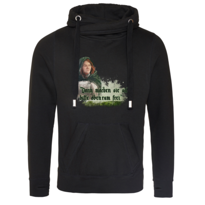 Motiv: Cross Neck Hoodie - HeXXen - Anna - bestimme auf Wunsch Details wie Produkt, Grösse, Farbe und Position selbst ! Motiv: Cross Neck Hoodie - HeXXen - Anna