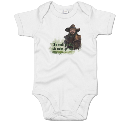 Motiv: Baby Body Organic - HeXXen - Willi - bestimme auf Wunsch Details wie Produkt, Grösse, Farbe und Position selbst ! Motiv: Baby Body Organic - HeXXen - Willi