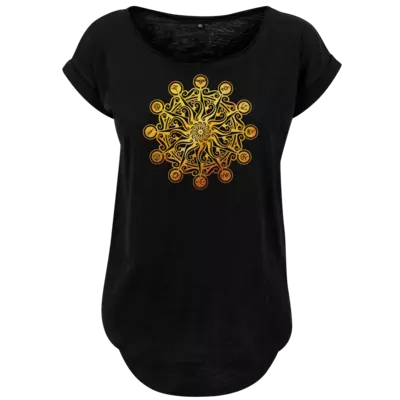 Motiv: Ladies Long Slub Tee - Götter - Bund des wahren Glaubens -Symbol - bestimme auf Wunsch Details wie Produkt, Grösse, Farbe und Position selbst ! Motiv: Ladies Long Slub Tee - Götter - Bund des wahren Glaubens -Symbol
