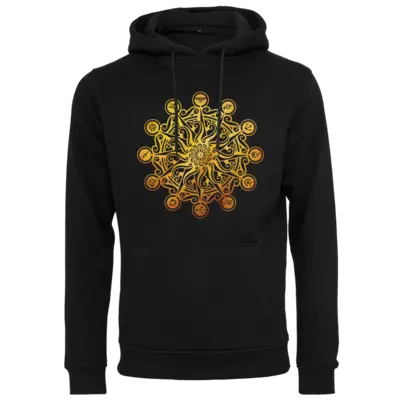 Motiv: Heavy Hoodie - DSA - Götter - Bund des wahren Glaubens -Symbol 