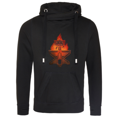 Motiv: Cross Neck Hoodie - Götter - Ingerimm - Symbol - bestimme auf Wunsch Details wie Produkt, Grösse, Farbe und Position selbst ! Motiv: Cross Neck Hoodie - Götter - Ingerimm - Symbol