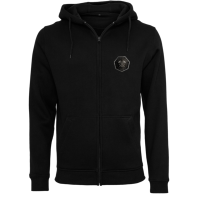 Motiv: Heavy Zip-Hoodie - Wappen - Xorlosch - bestimme auf Wunsch Details wie Produkt, Grösse, Farbe und Position selbst ! Motiv: Heavy Zip-Hoodie - Wappen - Xorlosch