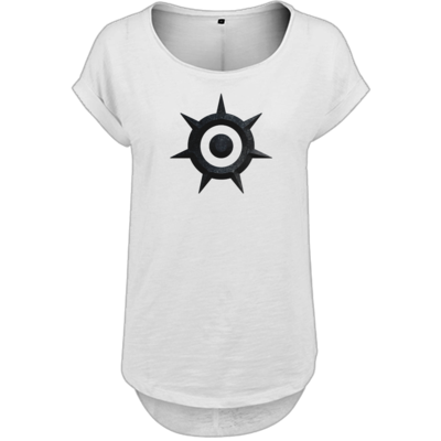 Motiv: Ladies Long Slub Tee - Götter und Dämonen - Dämonenkrone solo - bestimme auf Wunsch Details wie Produkt, Grösse, Farbe und Position selbst ! Motiv: Ladies Long Slub Tee - Götter und Dämonen - Dämonenkrone solo