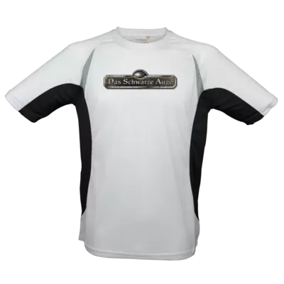 Motiv: Laufshirt Running T - Logos - Schriftzug Das Schwarze Auge - bestimme auf Wunsch Details wie Produkt, Grösse, Farbe und Position selbst ! Motiv: Laufshirt Running T - Logos - Schriftzug Das Schwarze Auge