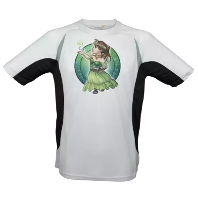 Motiv: Laufshirt Running T - DSA - Götter - Hesinde - Chibi 