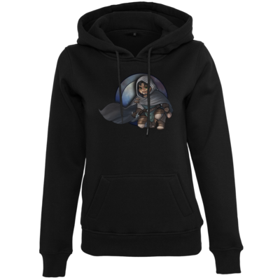Motiv: Womens Heavy Hoody - Götter - Phex - Chibi - bestimme auf Wunsch Details wie Produkt, Grösse, Farbe und Position selbst ! Motiv: Womens Heavy Hoody - Götter - Phex - Chibi