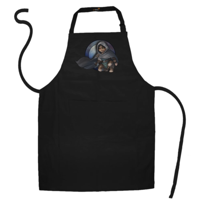 Motiv: Schürze - Götter - Phex - Chibi - bestimme auf Wunsch Details wie Produkt, Grösse, Farbe und Position selbst ! Motiv: Schürze - Götter - Phex - Chibi