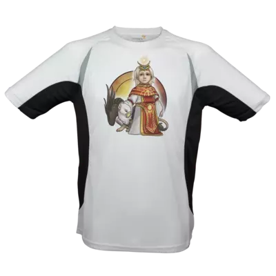 Motiv: Laufshirt Running T - Götter - Praios - Chibi - bestimme auf Wunsch Details wie Produkt, Grösse, Farbe und Position selbst ! Motiv: Laufshirt Running T - Götter - Praios - Chibi